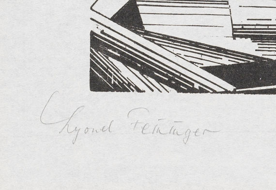 Lyonel Feininger - Kreuzende Segelschiffe, 2 (Segler) - Autre image