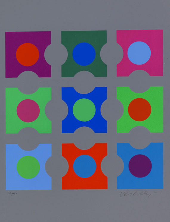 Victor Vasarely - Code (7 Blatt) - Autre image