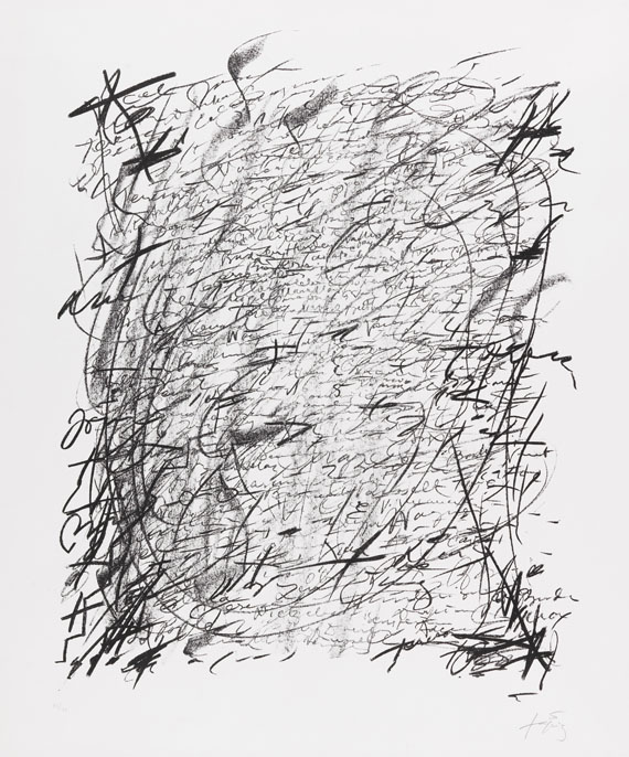 Antoni Tàpies - Konvolut (3 Bll.): Enthalten u. a. "Mes Amis" - Autre image