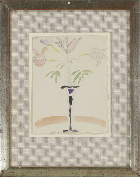 Alexej von Jawlensky - Vier Blumen in Vase - Image du cadre
