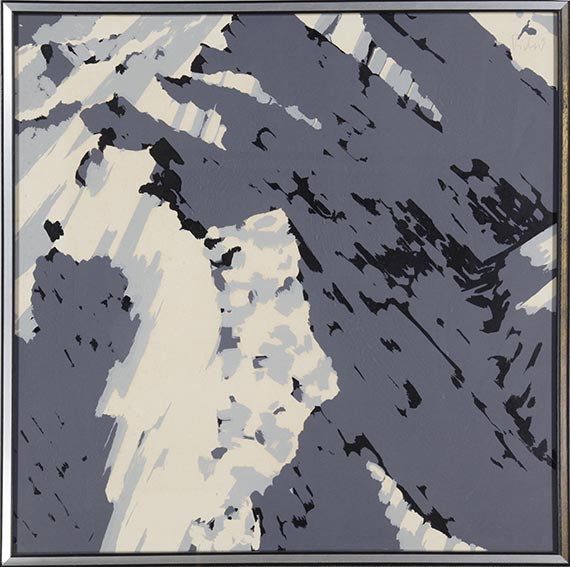 Gerhard Richter - Schweizer Alpen I (A2) - Image du cadre