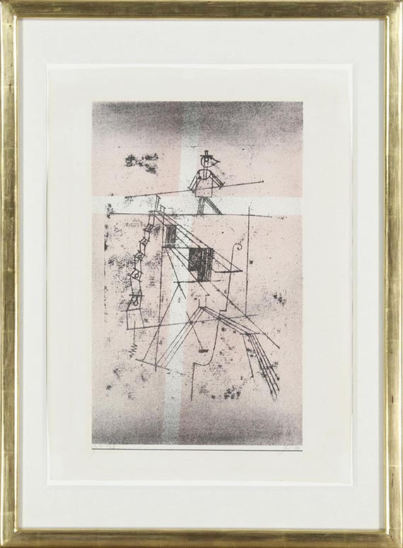 Paul Klee - Seiltänzer - Image du cadre