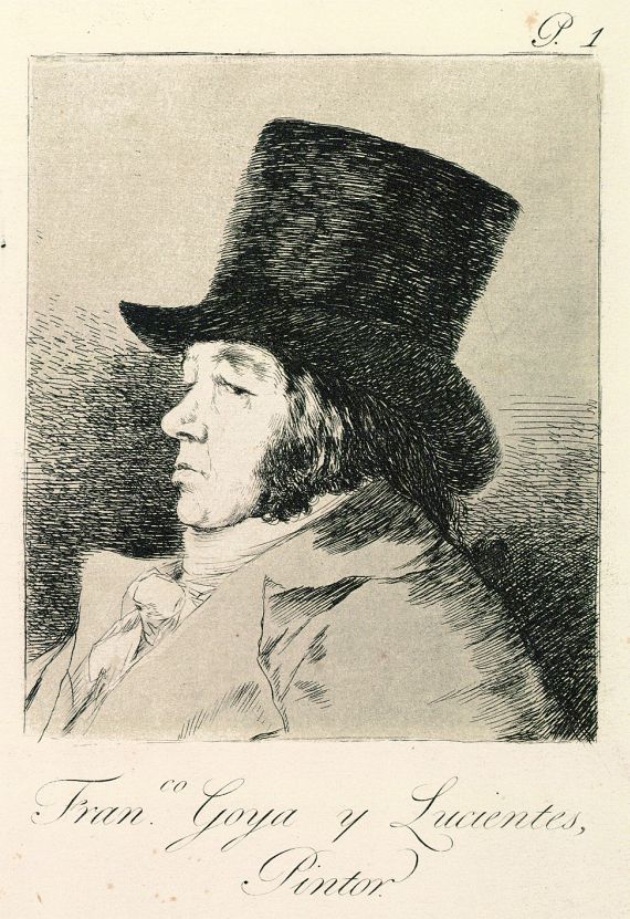 Francisco de Goya - Selbstbildnis