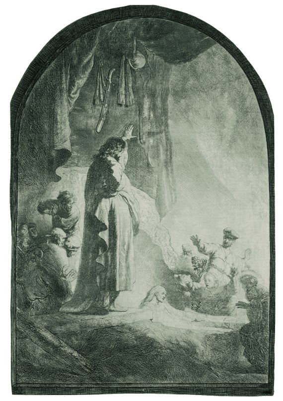 Harmensz. van Rijn Rembrandt - Die große Auferweckung des Lazarus