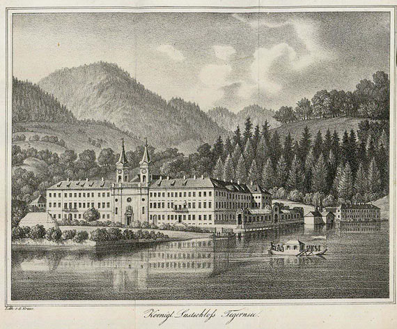 Joseph Hefner - Tegernsee und seine Umgebung. 1838