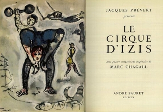 Marc Chagall - Prévert, J., Le Cirque d