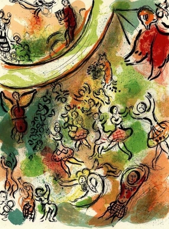 Marc Chagall - Paris Opera. 1966