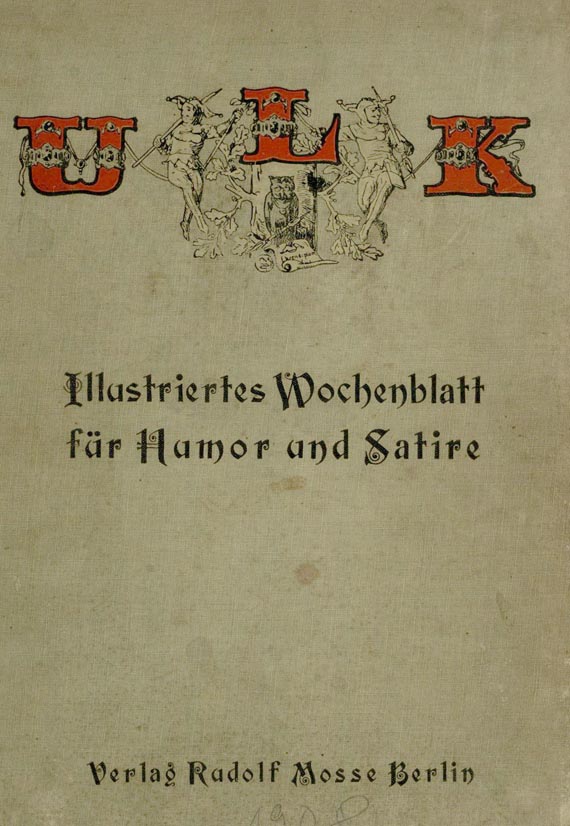 Heinrich Zille - Ulk. 3 Bde. (114) 1907