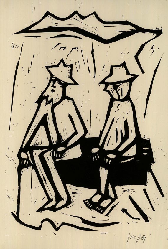 Gotsch, F.-K. - Hodin, Hamsun Epilog (Illustr. Fr. K. Gotsch). 1967