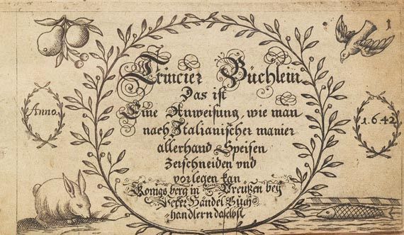 Mattia Giegher - Trincier Büchlein. 1642 - Autre image