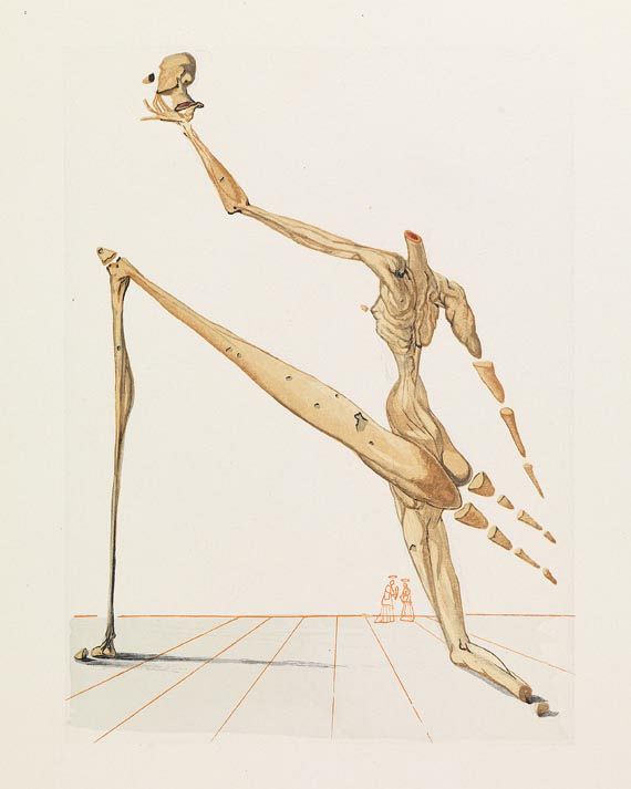 Salvador Dalí - Dante, Divina Commedia. 9 Bde. (Ldr.-Schuber) 1964 - Autre image