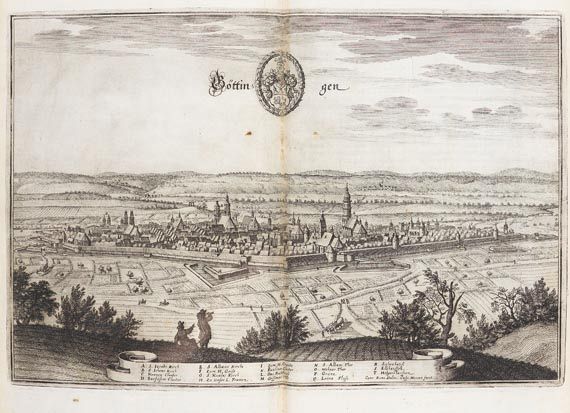 Matthäus Merian d.Ä. - Topographia..Braunschweig und Lüneburg. 1654