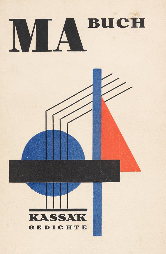 Lajos Kassák - MA - Buch 1923 - Autre image