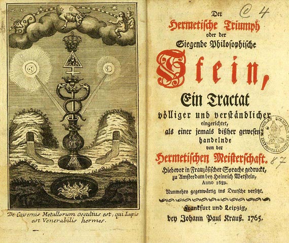 Der hermetische Triumph - Der hermetische Triumph. 1765