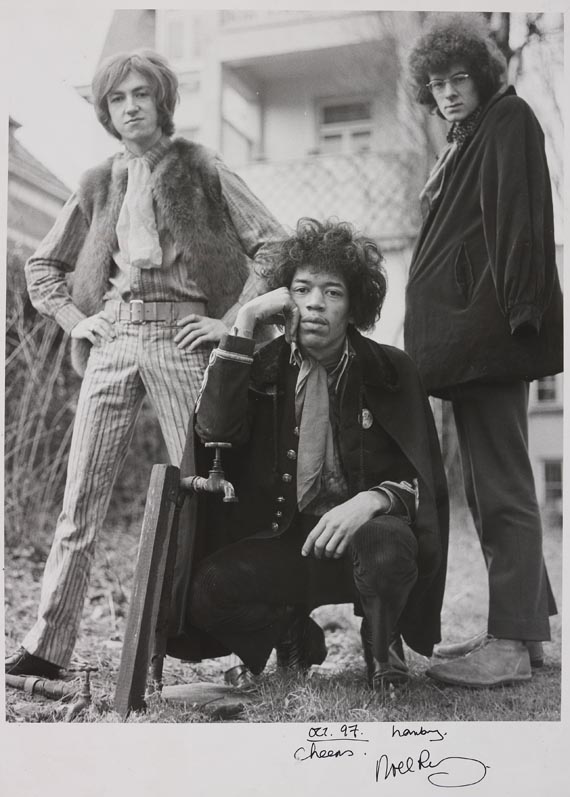 Günter Zint - 1 Fotographie Jimi Hendrix (1967)