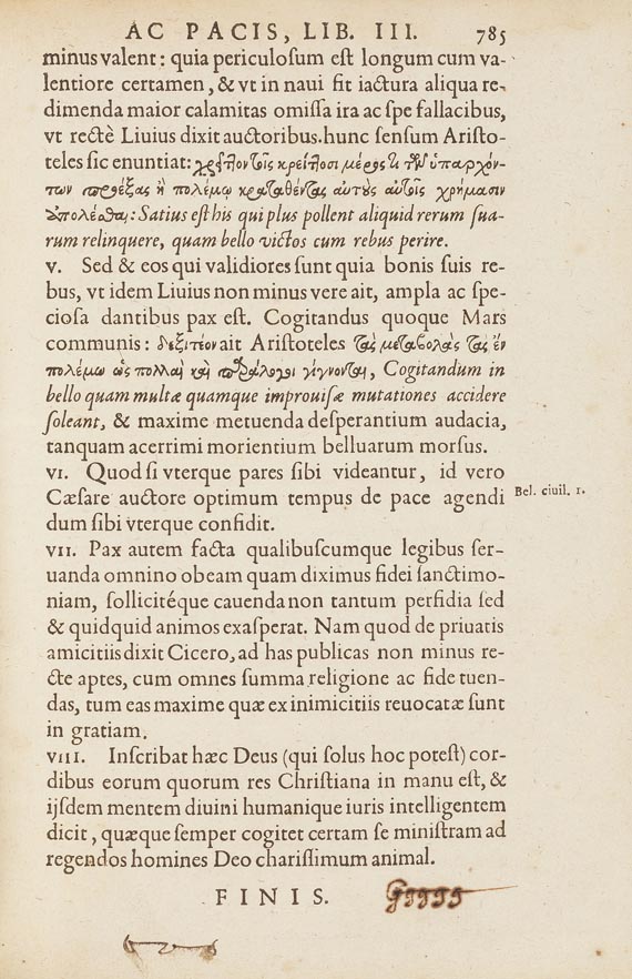 Hugo Grotius - De iure belli. 1625 - Autre image