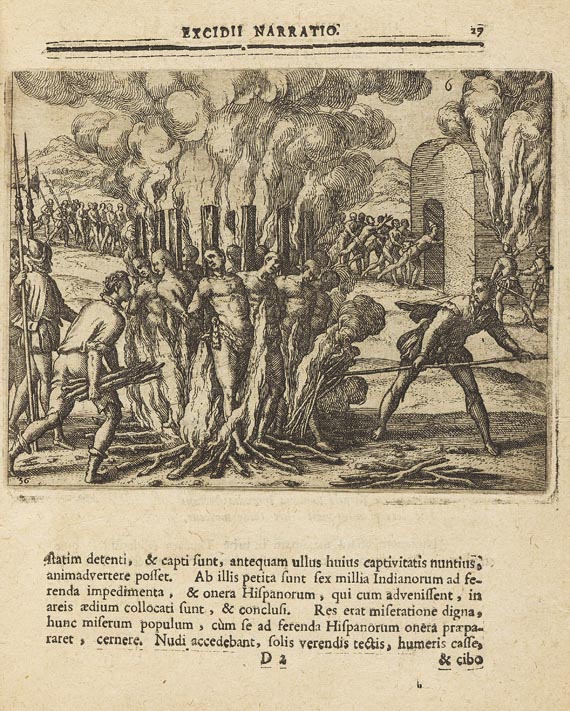 Bartholome de La Casas - Regionum indicarum. 1664