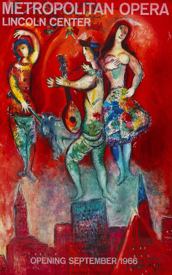 Marc Chagall - Plakat: Carmen