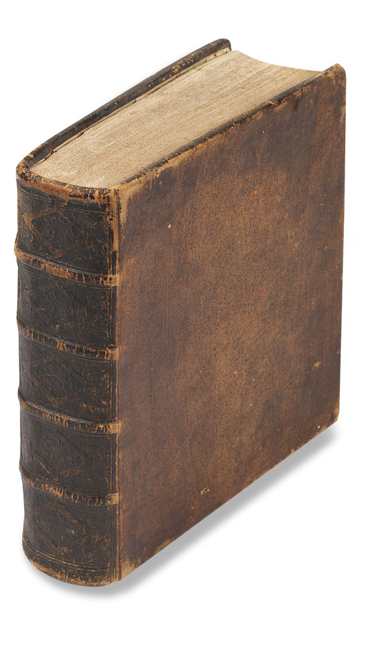 Johann Leonhard Rost - Astronomisches Handbuch. 1718. - Reliure