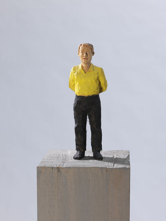 Stephan Balkenhol - Mann im gelben Hemd - Autre image