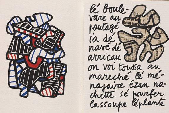 Jean Dubuffet - La botte a nique. 1973 - Autre image