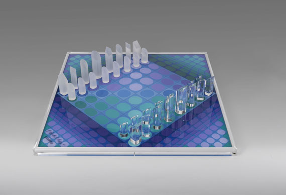 Victor Vasarely - Schachspiel