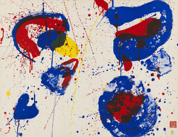 Sam Francis - Hurrah for the Red, White and Blue