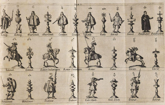 Christoph Weickhmann - New-erfundenes Königs- Spiel. 1664. - Autre image