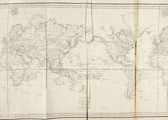 Jean Francois La Pérouse - Voyage de la Pérouse Autour du Monde. Text u. Atlas, zus. 5 Bde. 1797-98. - Autre image