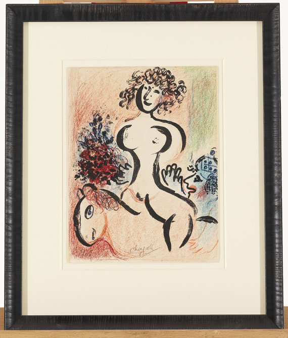 Marc Chagall - Reiterin mit Blumenstrauß - Autre image