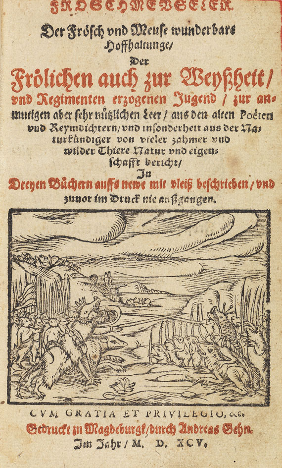 Georg Rollenhagen - Froschmeuseler. 1595 - Autre image