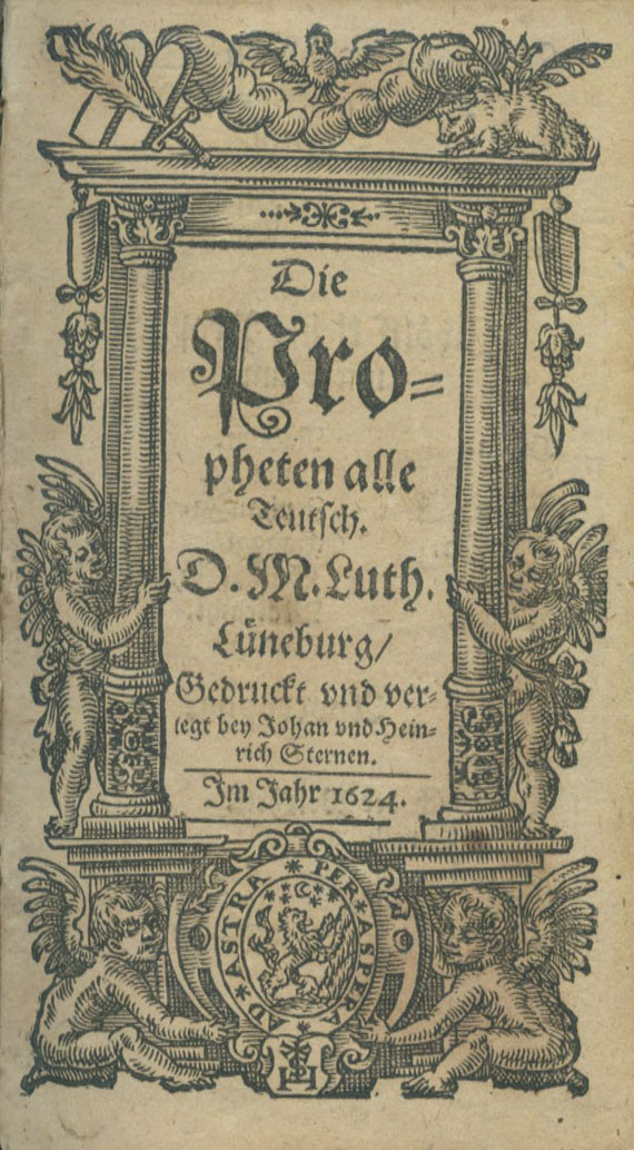  Biblia germanica - Biblia. Lüneburg, Stern 1624.