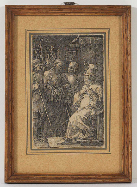Albrecht Dürer - Christus vor Kaiphas - Image du cadre