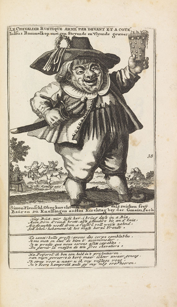 Jacob Callot - Il Calotto resuscitato oder Neu eingerichtes Zwerchen Cabinet. 1716 - Autre image