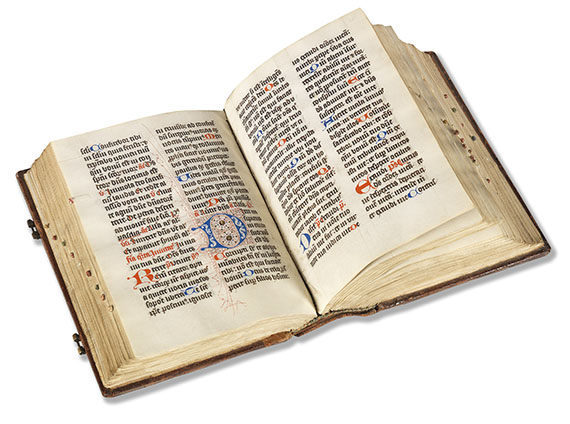   - Breviarium fratrium minorum. Handschrift auf Pergament um 1450. - Autre image