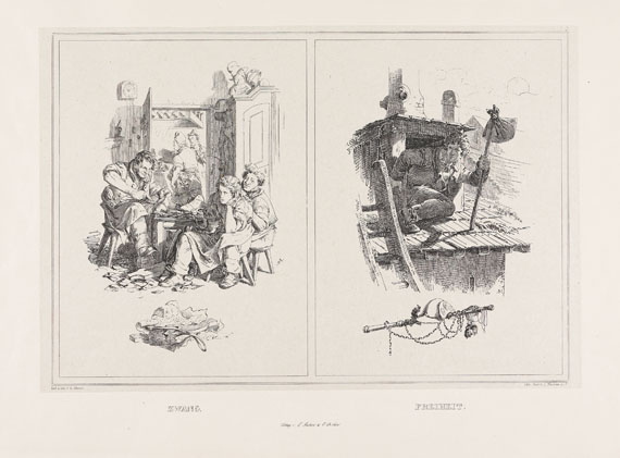 Adolph von Menzel - Künstlers Erdenwallen.1834 - Autre image