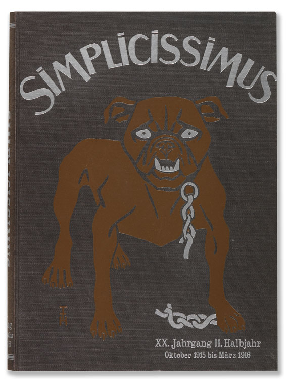 Simplicissismus - Simplicissimus. 50 Bde. 1896ff.