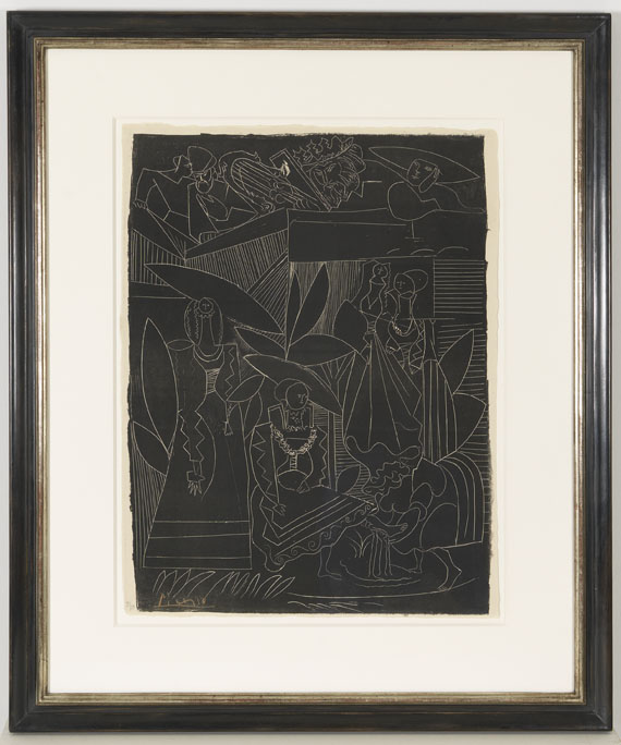 Pablo Picasso - David et Bethsabée - Image du cadre
