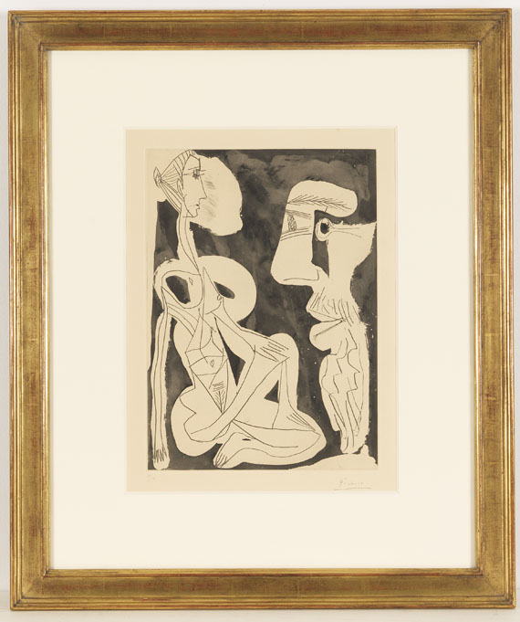 Pablo Picasso - Le Modèle - Image du cadre