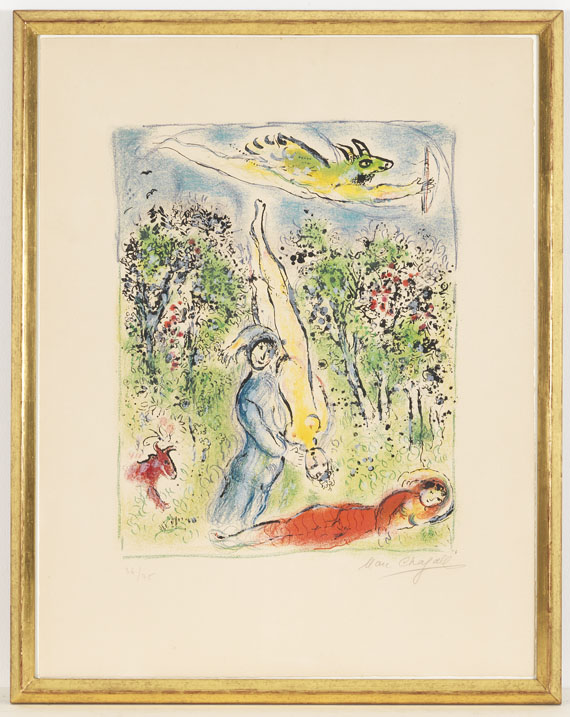 Marc Chagall - Im Lande der Götter - Image du cadre