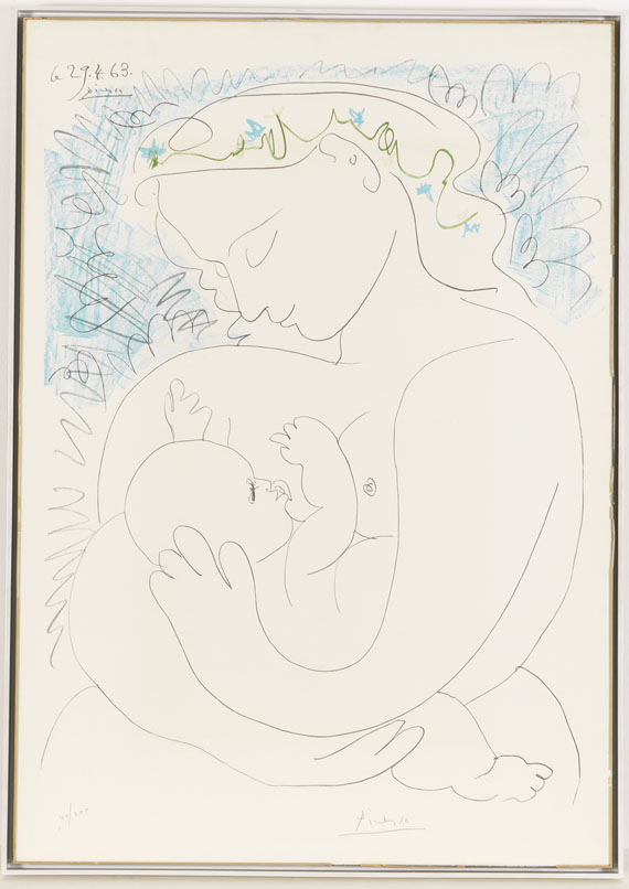 Pablo Picasso - Grande Maternité - Image du cadre