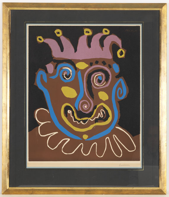 Pablo Picasso - Le vieux Bouffon - Image du cadre