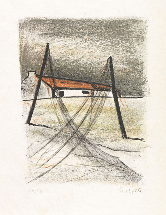 Georges Laporte - Verhaeren, É., La Guirlande des dunes. 1966 - Autre image