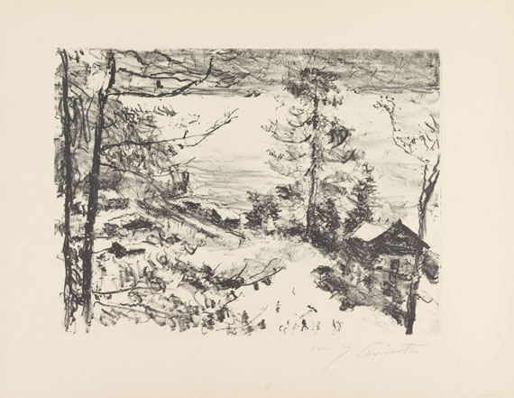 Lovis Corinth - Vorfrühling im Gebirge. 1922. - Autre image