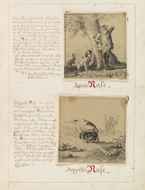 Ludwig Holster - Idiotismus venatorius. Jagd- Handschriften-Unikat. 1855 - Autre image