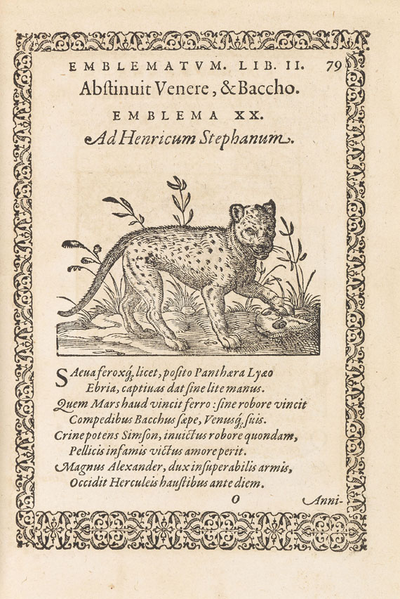 Nikolaus Reusner - Emblemata. 1581 - Autre image