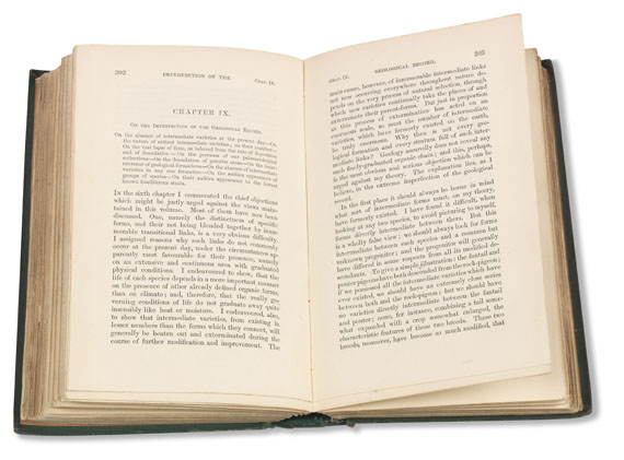 Charles Darwin - Origin of species. Third edition. 1861 - Autre image