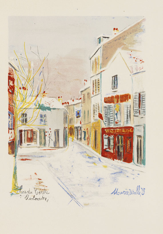 Maurice Utrillo - Carco, Montmartre vécu par Utrillo. - Autre image