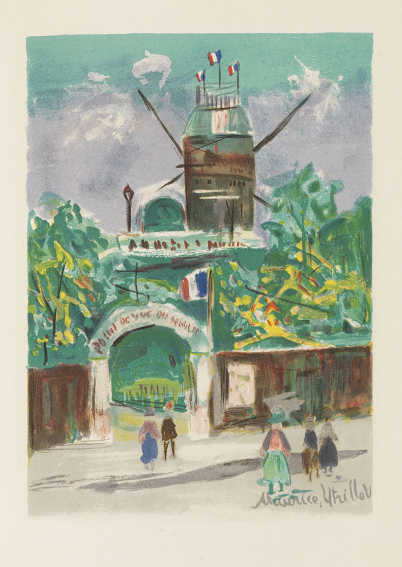 Maurice Utrillo - Carco, Montmartre vécu par Utrillo. - Autre image