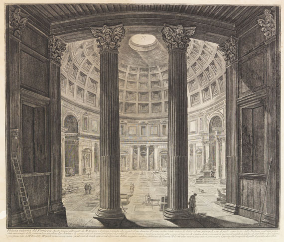 Giovanni Battista Piranesi - Veduta del Tempio di Cibele a Piazza della Bocca della Verità - Autre image